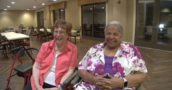 One taught deaf children. One taught the blind. These friends have been reunited.