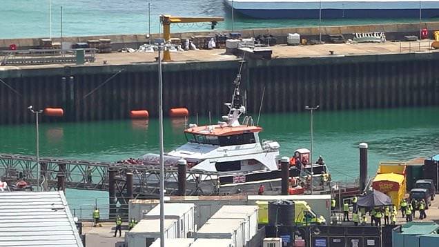 First migrants detained by border force agents under new UK