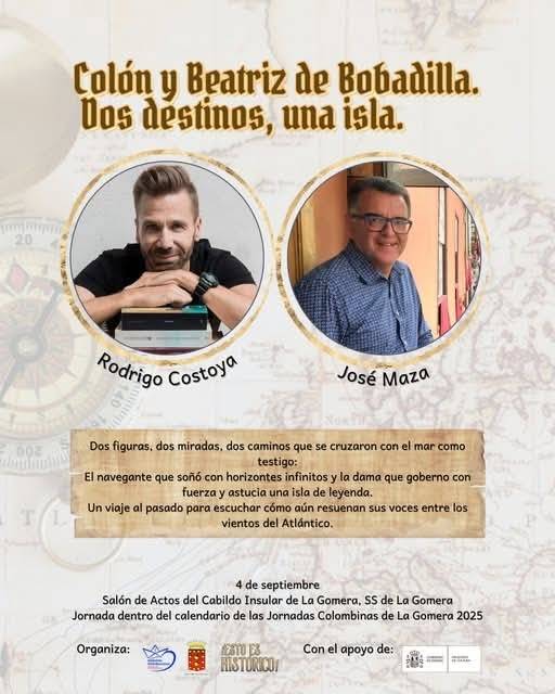 La Gomera aborda las figuras de Cristóbal Colón y Beatriz de Bobadilla