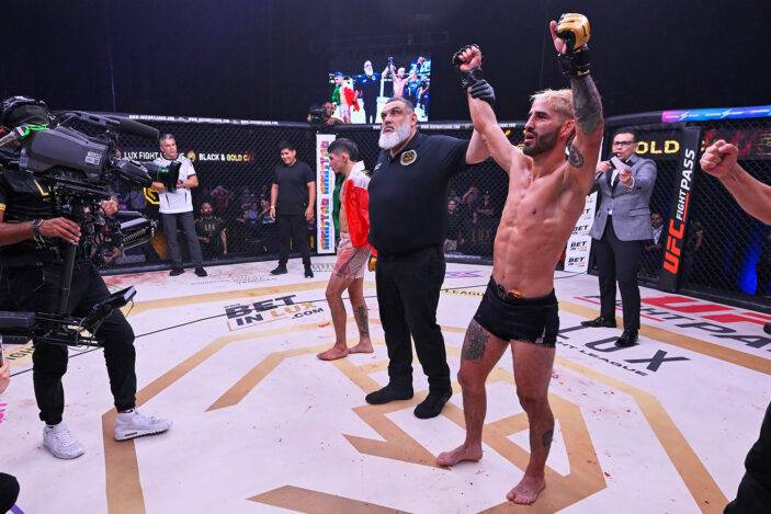 Jorge Calvo es monarca absoluto de peso mosca al vencer a “Niño Azteca” de LUX Fight League
