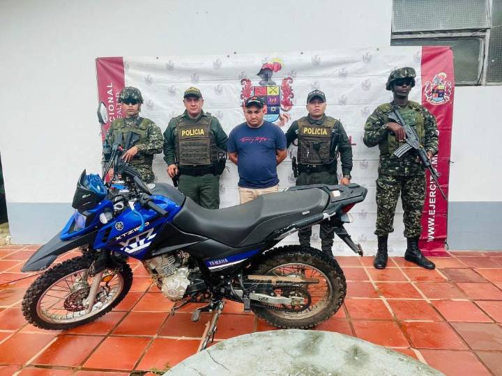 Capturado por extorsión en La Primavera era contratista activo de la Gobernación de Vichada