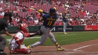 MLB: el venezolano Jackson Chourio conecta un jonrón y los Cerveceros llegan a 85 victorias