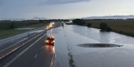 Kansas Turnpike back open after flooding in Wellington
