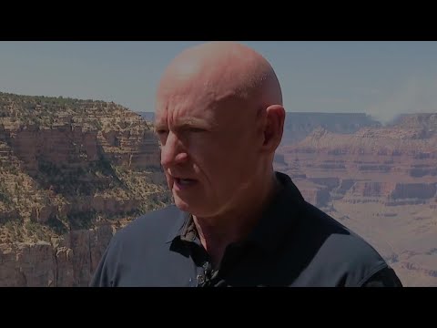 Senator Kelly visits northern AZ as the Dragon Bravo Fire continues to burn