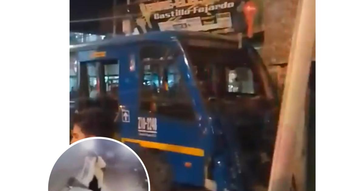 Cuatro heridos dejó choque de bus del SITP en Suba