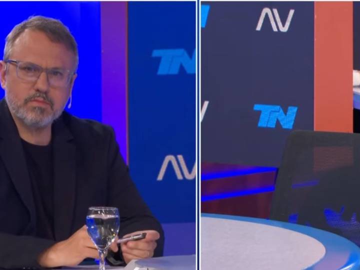 Faltazo de Gabriel Katapodis a un debate en TV con Diego Valenzuela: la foto de la silla vacía