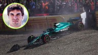 Frustrated Lance Stroll walks out of interview after qualifying crash