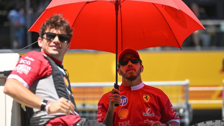 Hamilton utiliza a Leclerc para intentar salir de su crisis en Ferrari: "He cambiado cosas..."