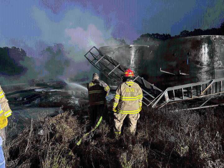 Drumwright Fire Dept. responds to tank fire, no injuries reported