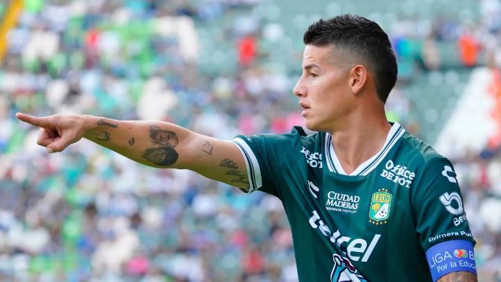 James Rodríguez preocupó a todos en Selección Colombia y Club León: se retorció de dolor