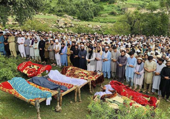 Death toll from flash floods in northwest Pakistan has jumped to 157, officials say