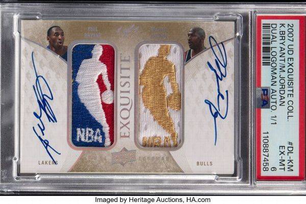 'Holy grail' Jordan-Bryant sports card sells for record $12.9M