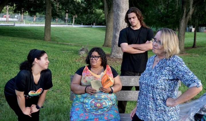 His neighbors shot down homeless shelter so he wrote a play