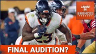 Denver Broncos FINAL AUDITION For Audric Estime On Saturday vs. Saints