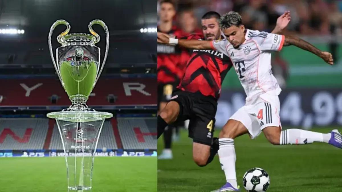 Champions League 2025-2026 | Así quedaron los partidos estelares de los equipos de los colombianos tras el sorteo de la fase de liga