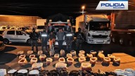 Policía de Ecuador incauta material explosivo que iba a ser usado por grupos armados para cometer 'actos terroristas' en Colombia: hay dos detenidos