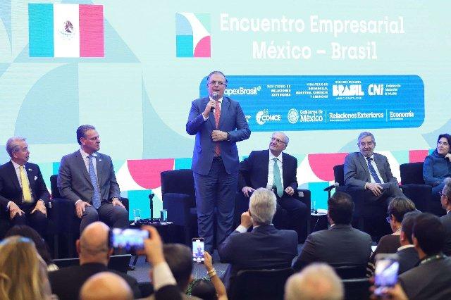 México y Brasil destacan avances en cooperación durante Clausura del Encuentro Empresarial
