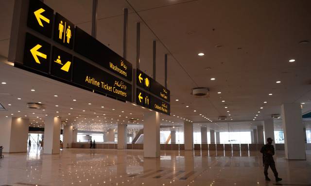Airspace closure delays flights at Islamabad airport
