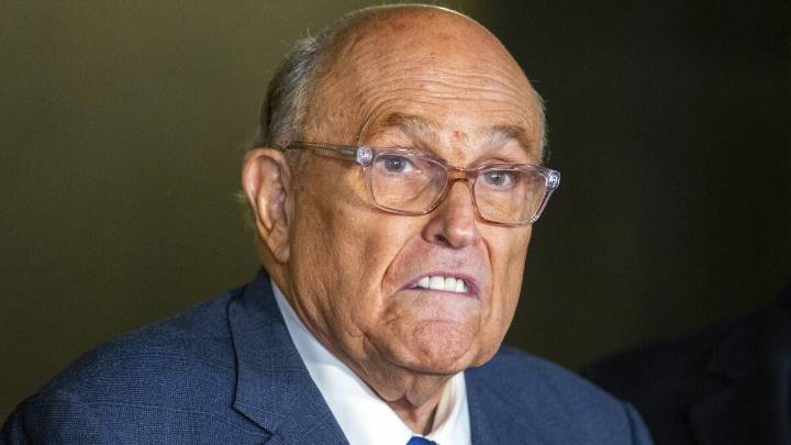 Rudy Giuliani hospitalized with broken vertebrae after car accident, spokesperson says