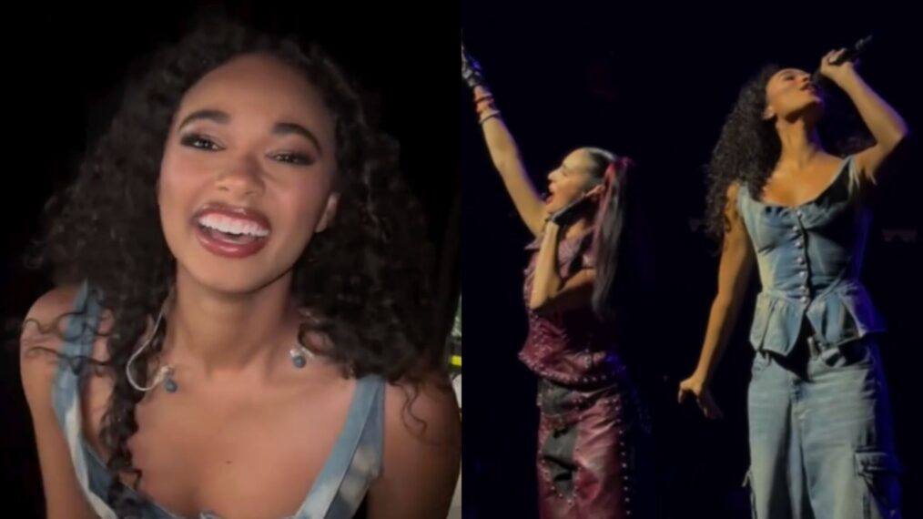 See Chandler Kinney Make Surprise Appearance on 'Descendants/Zombies' Concert Tour