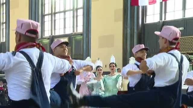 'The Golden Spike': Traditional Mexican dance performed at Durham Museum