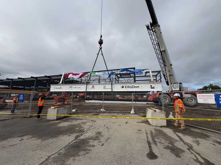 North Bay's new arena remains on schedule and on budget, says mayor