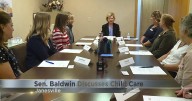 Sen. Baldwin in Janesville to discuss high cost of child care