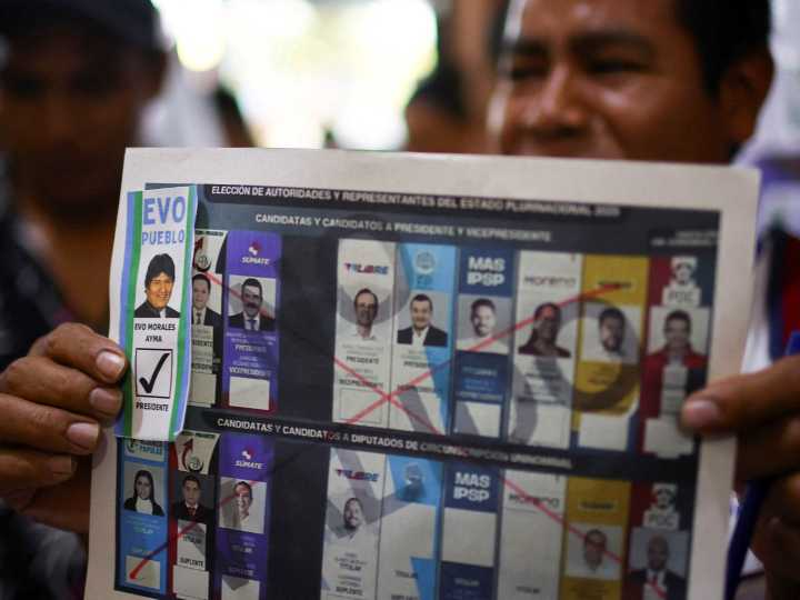 Elecciones en Bolivia: en el último debate presidencial, solo se presentan tres de los ocho candidatos