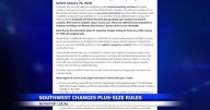 Southwest Airlines to end extra seat policy for plus size customers