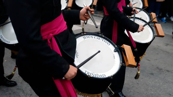El Cautivo y la Soledad de Mena, representantes de la música procesional de Málaga en el vía crucis magno de Córdoba