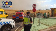 El incendio de Herradón de Pinares, perimetrado al 90% y con previsiones "optimistas": los vecinos regresan a Ojos
