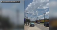 Train crashes into 18-wheeler in Downtown Forney