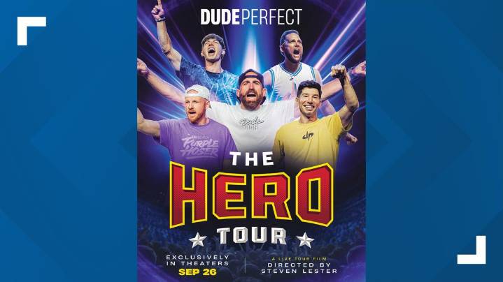 Dude Perfect's 'The Hero Tour' hits theaters