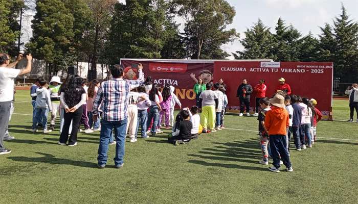 Clausura del curso “Activa tu Verano 2025” en Calimaya