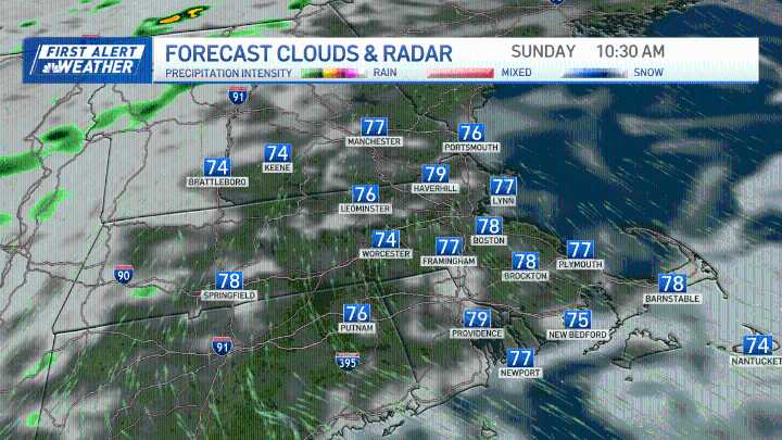Boston weather: Will it rain in MA, NH on Sunday?