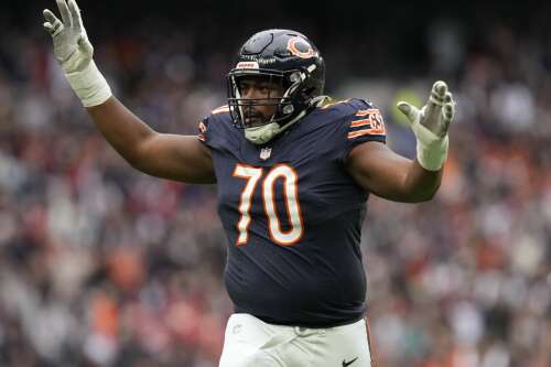 Do Bears have answer at left tackle with Braxton Jones? Why is it still a question?
