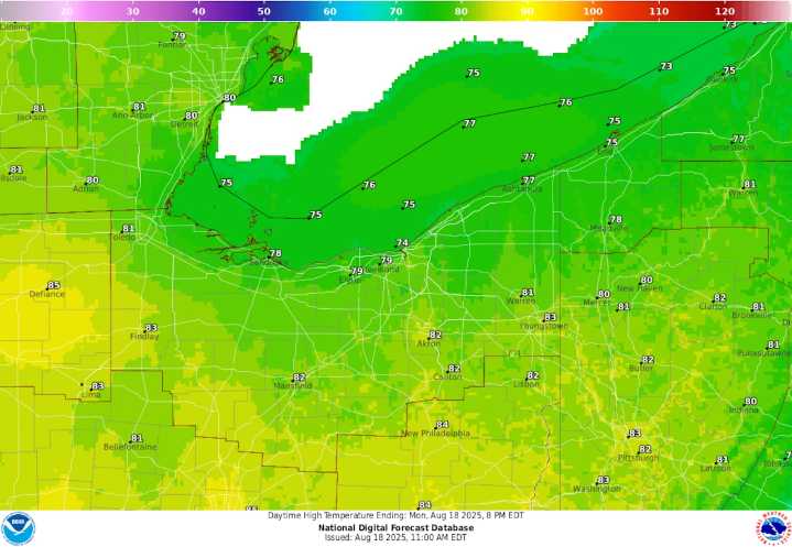 Small craft advisory on Lake Erie despite pleasant NE Ohio conditions