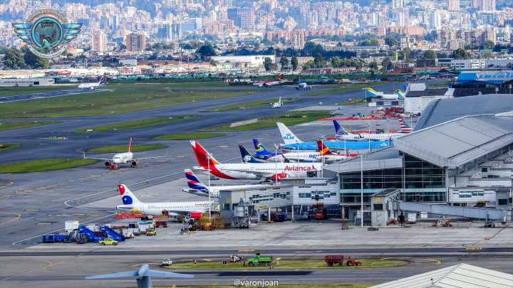 Más de 32 millones de pasajeros se movilizaron por los aeropuertos de Colombia durante enero y julio de 2025