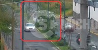 Conductor de camión pierde el control y se sube a camellón, en avenida de Morelia [Video]