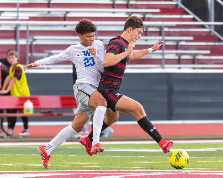 Gavin Roberts’ tap-in helps Warriors salvage LVC result at Milford