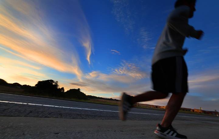 Photo | Run up, sun down