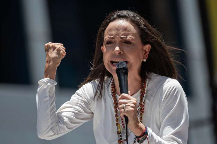 María Corina Machado: «Estamos listos para tomar el poder. Venezuela avanzará a una transición»