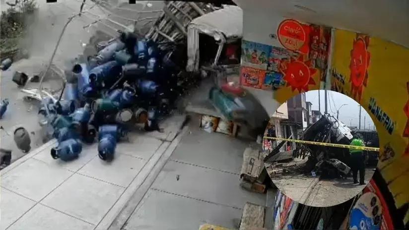 Tragedia en Comas: tres personas fallecidas y dos heridos tras el despiste de un camión que transportaba balones de gas