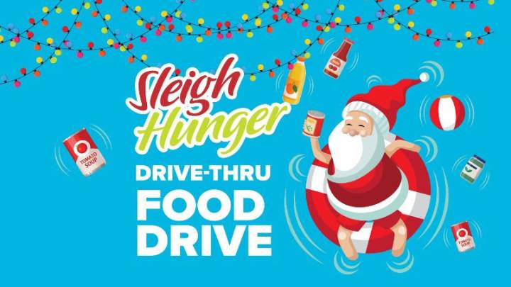 ‘Sleigh Hunger: Christmas in July’ Collects Nearly 5,000 Pounds of Food