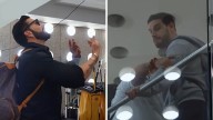 Poncho de Nigris se encuentra con Adrián Marcelo en el aeropuerto y tienen fuerte discusión 