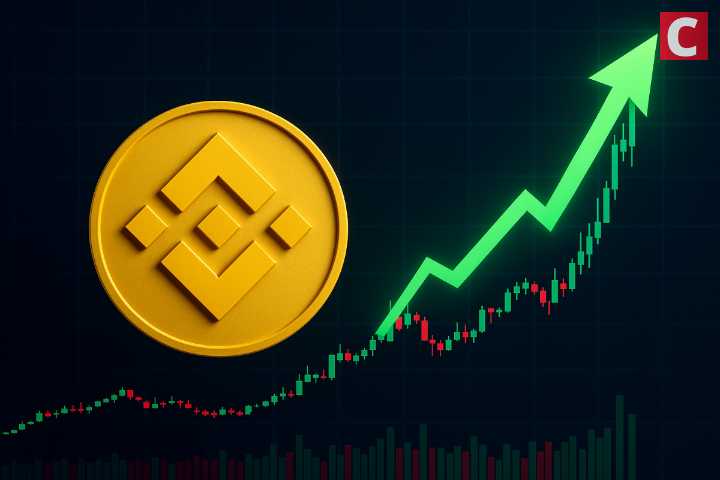 BNB Price Breaks ATH at $864 on Massive 15% Rally