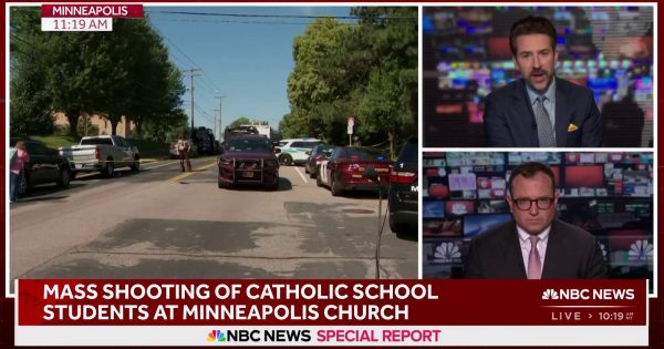 News Networks Provide Coverage of the Minneapolis School Shooting