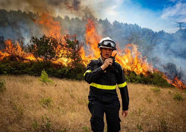 France battles largest wildfire in decades as residents remain displaced