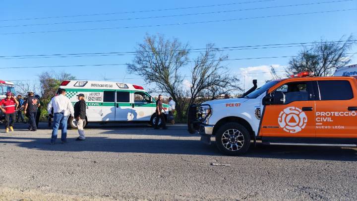 Accidente en Carretera a Ciénega de Flores deja cuatro muertos