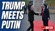 WATCH: Donald Trump Meets Vladimir Putin in Alaska